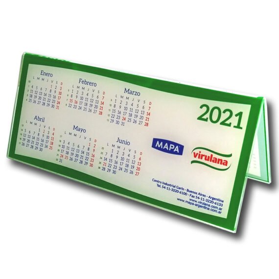 Calendario Acrilico