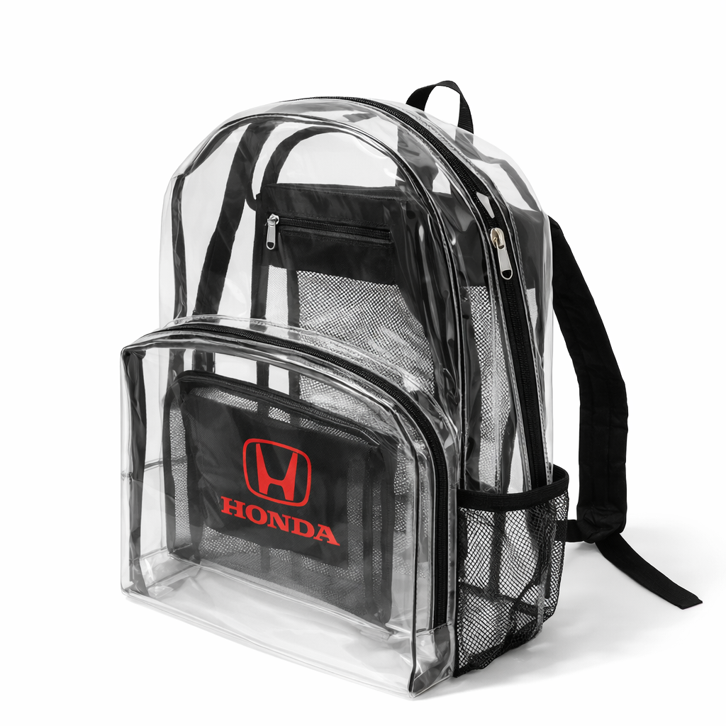 Mochila en tela cristal